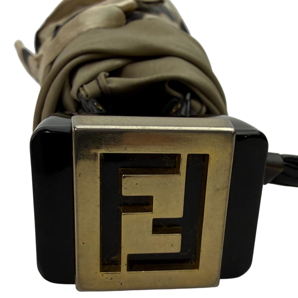 FENDI Brown Folding Umbrella LHQ1602