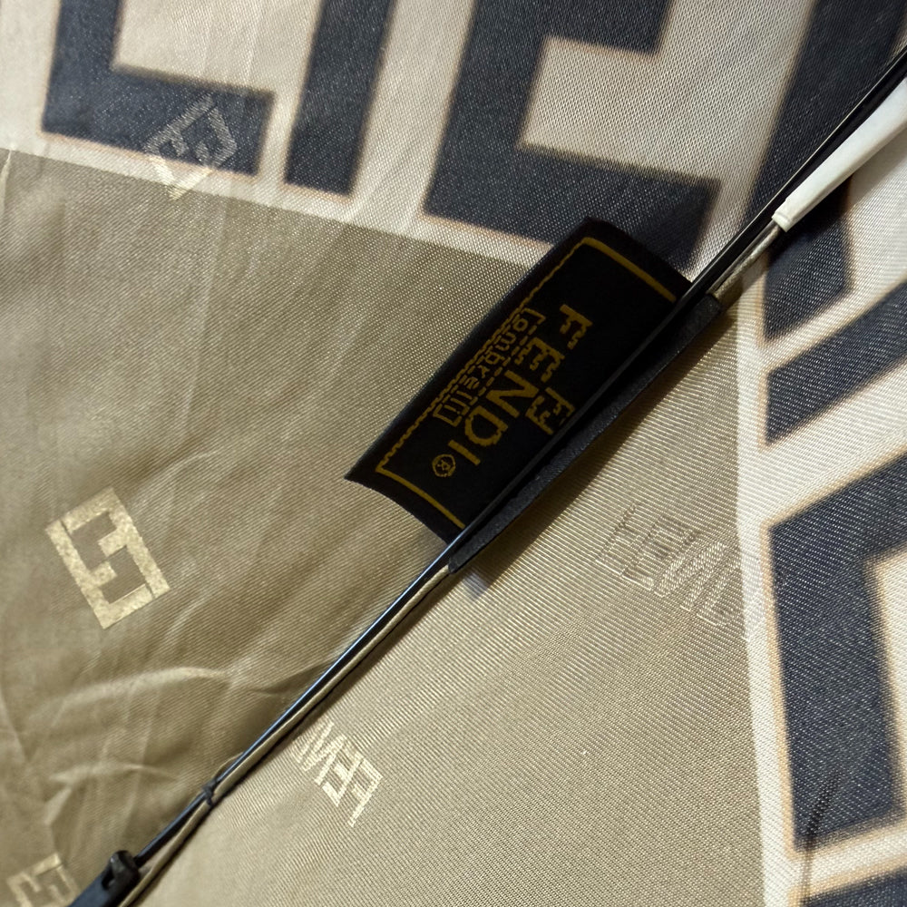 FENDI Brown Folding Umbrella LHQ1602