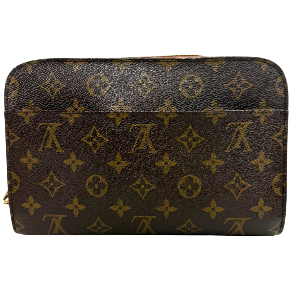 LOUIS VUITTON Monogram Orsay Clutch Pouch Pochette Bag LHQ1607