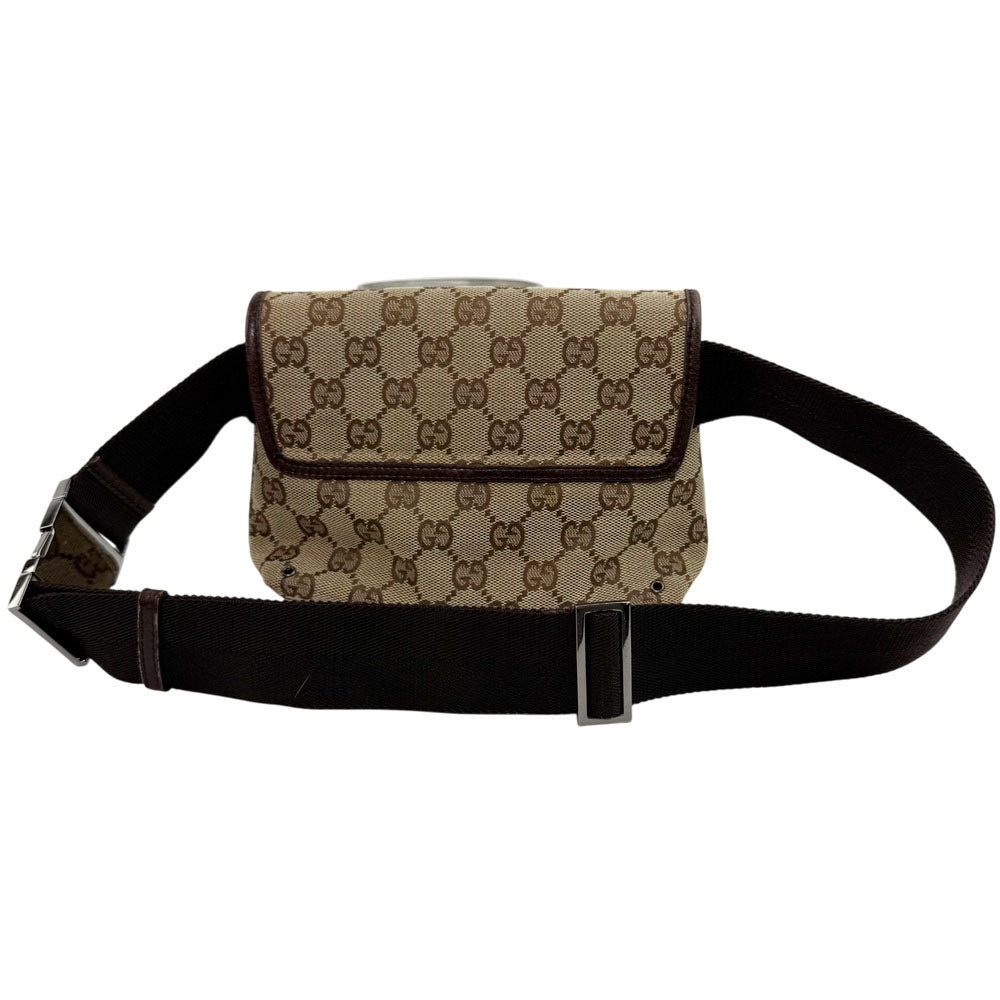GUCCI GG Canvas Bum Bag LHQ1609