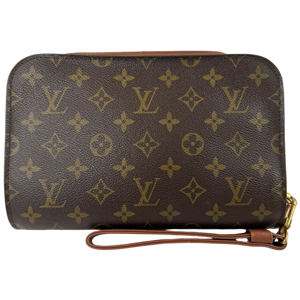 LOUIS VUITTON Monogram Orsay Clutch Pouch Pochette Bag LHQ1611