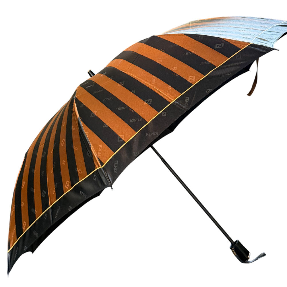 FENDI Pecan Automatic Folding Umbrella LHQ1613