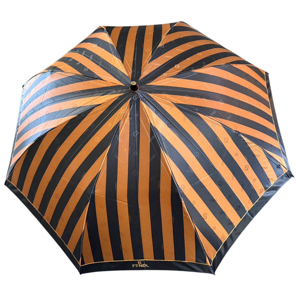 FENDI Pecan Automatic Folding Umbrella LHQ1613