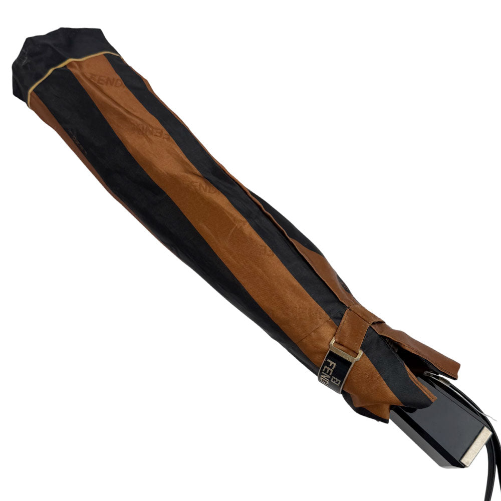FENDI Pecan Automatic Folding Umbrella LHQ1613