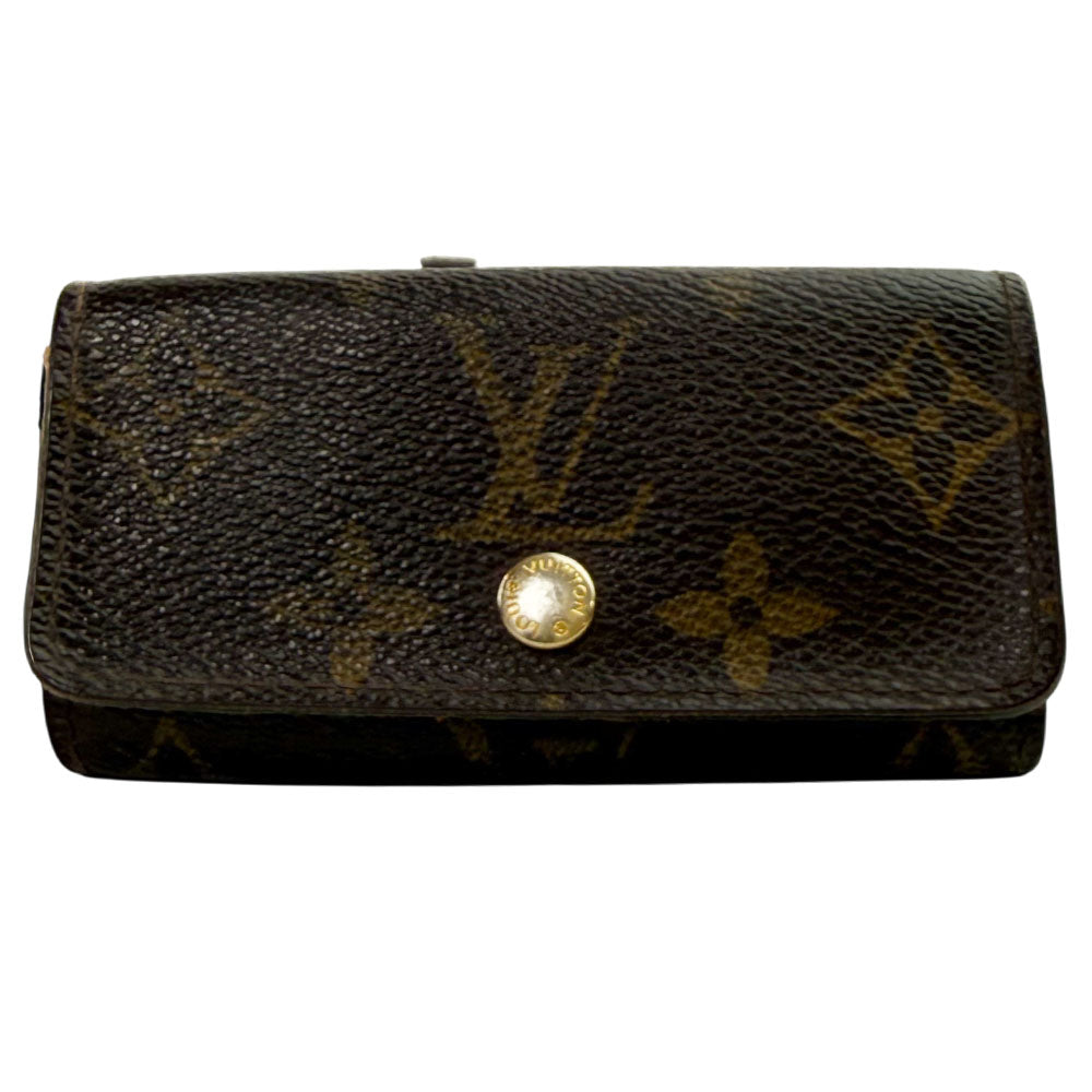 LOUIS VUITTON Monogram 4 Point Keyholder Case LHQ1616