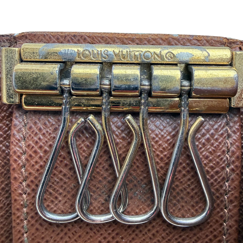 LOUIS VUITTON Monogram 4 Point Keyholder Case LHQ1616