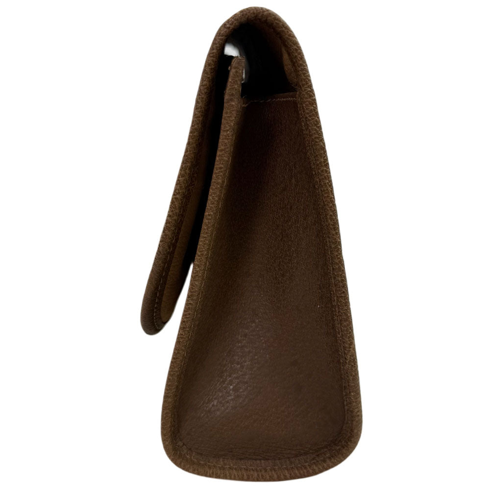 GUCCI GG Supreme Sherry Line Clutch Bag LHQ1619