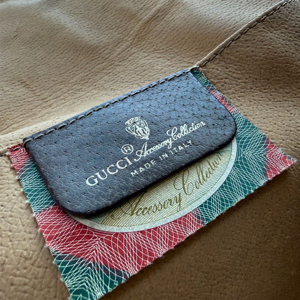 GUCCI GG Supreme Sherry Line Clutch Bag LHQ1619