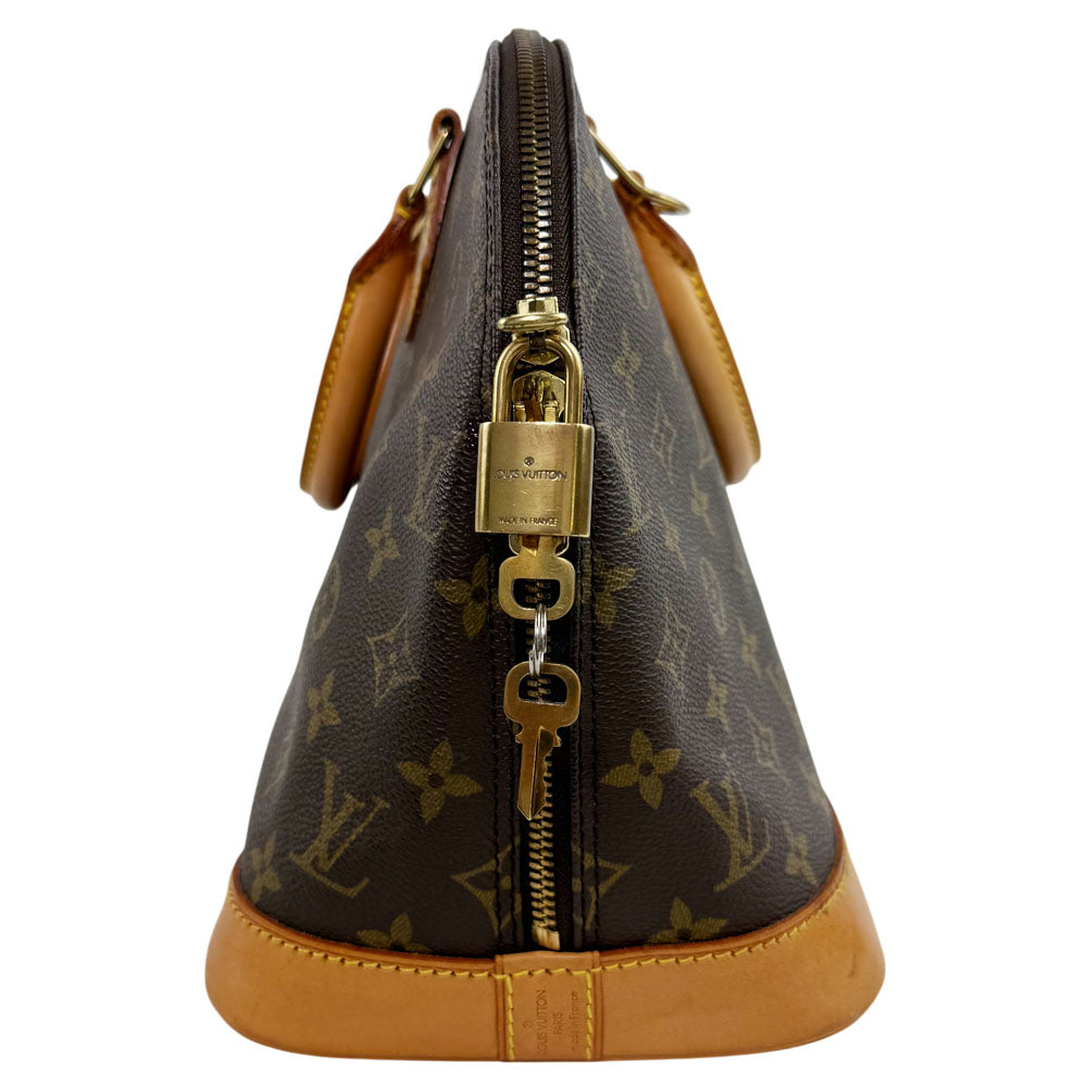 LOUIS VUITTON Alma PM Monogram Handbag LHQ1620