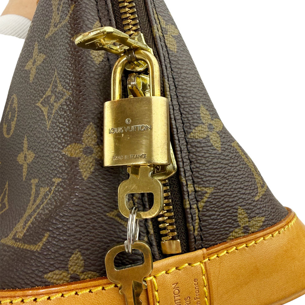 LOUIS VUITTON Alma PM Monogram Handbag LHQ1620