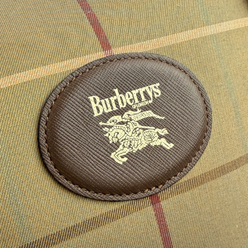 BURBERRY Check Duffle/Boston Bag LHQ1623