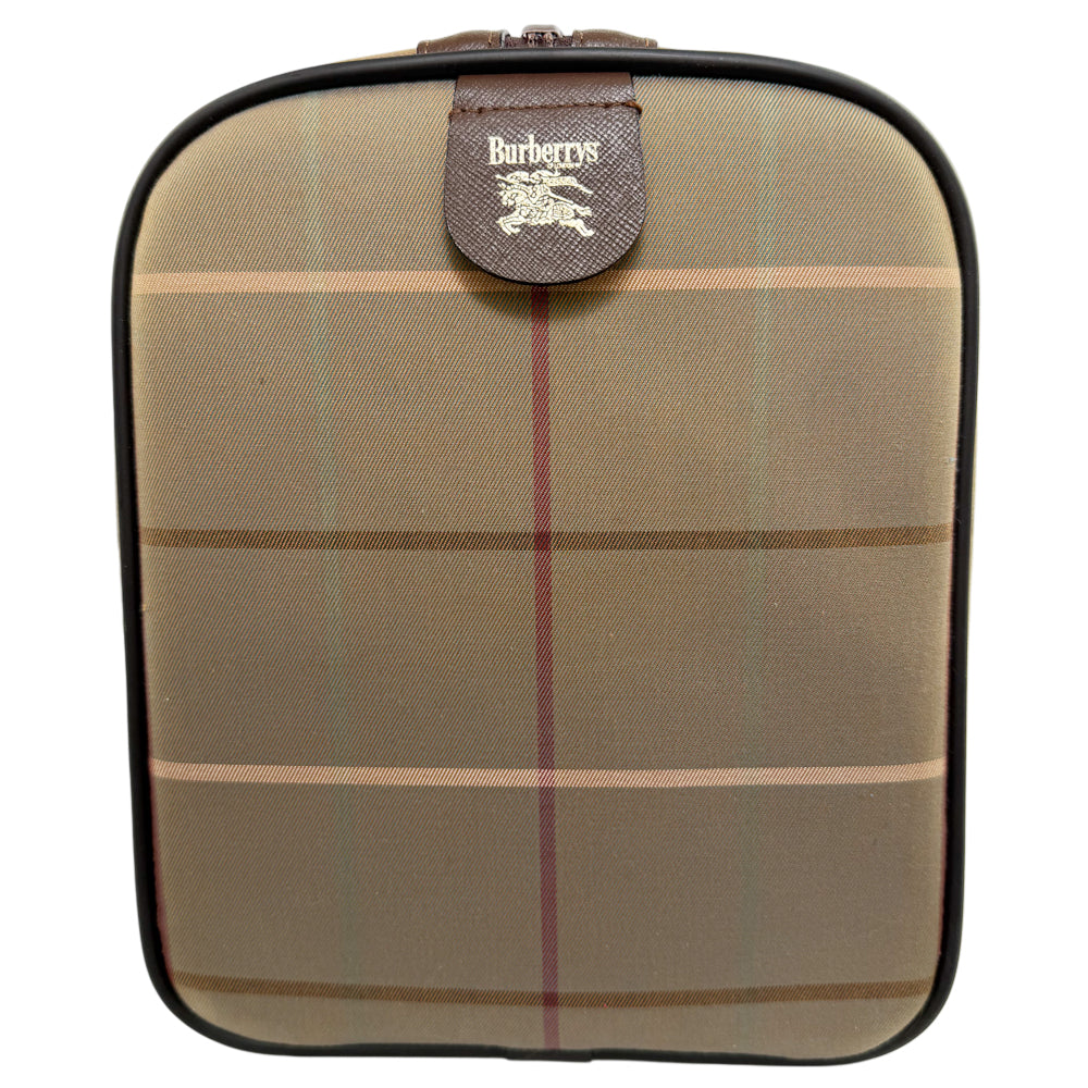 BURBERRY Check Duffle/Boston Bag LHQ1623