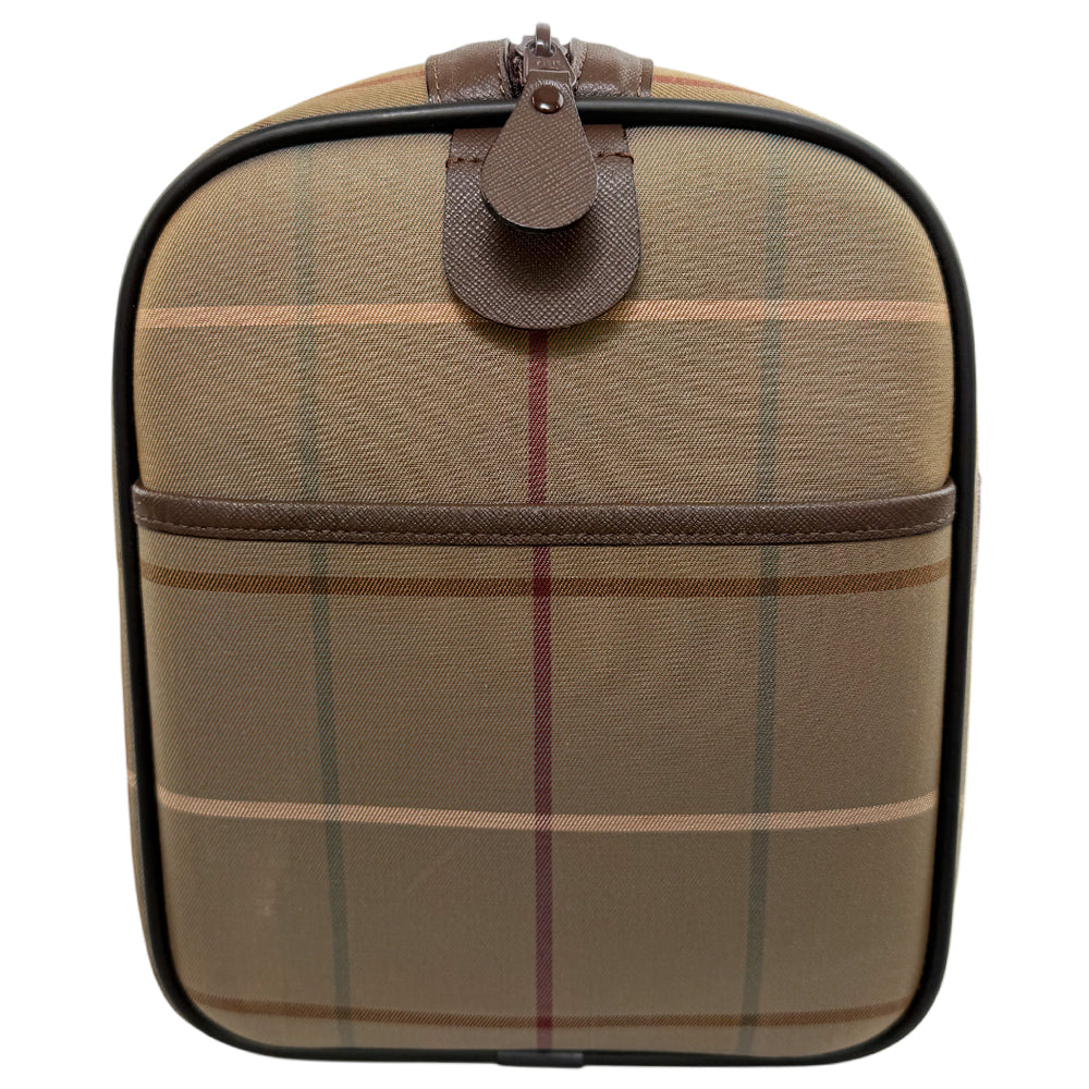 BURBERRY Check Duffle/Boston Bag LHQ1623