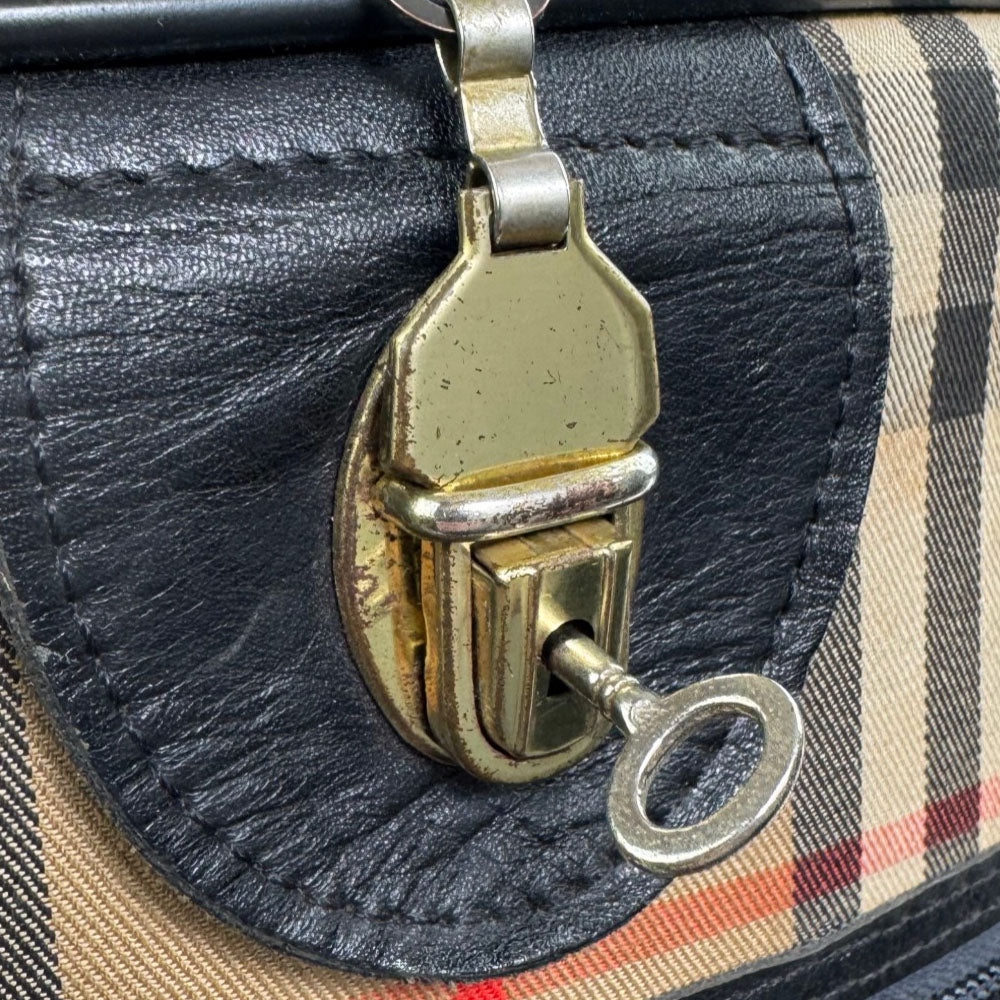 BURBERRY Nova Check Boston Weekend Bag LHQ1626