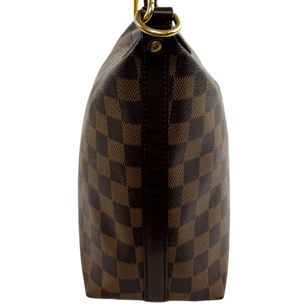 LOUIS VUITTON Illovo MM Damier Ebene Shoulder Bag LHQ1628
