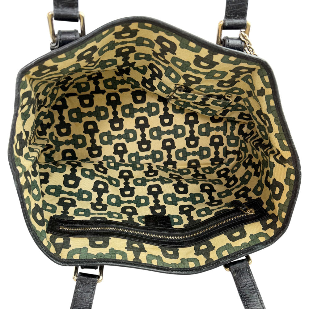 GUCCI GG Supreme Sherry Line Tote Shoulder Bag LHQ1630