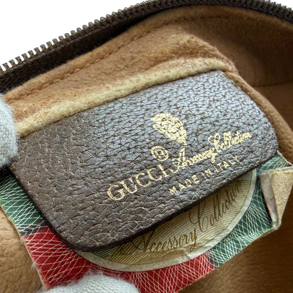 GUCCI GG Supreme Sherry Line Crossbody Shoulder Bag LHQ1632