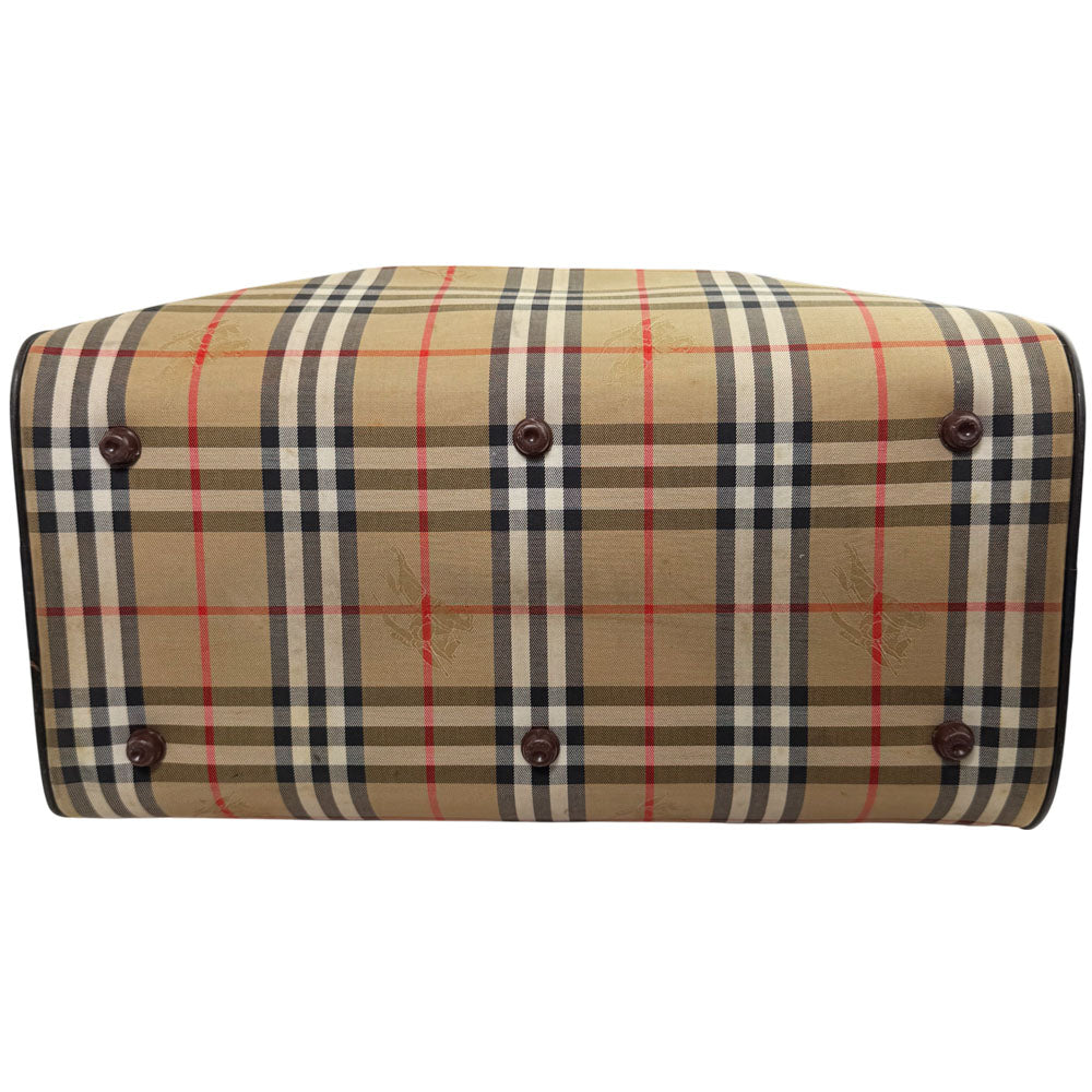 BURBERRY Nova Check Boston Weekend Bag LHQ1635