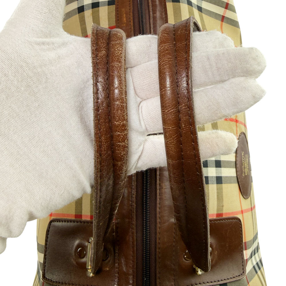 BURBERRY Nova Check Boston Weekend Bag LHQ1635