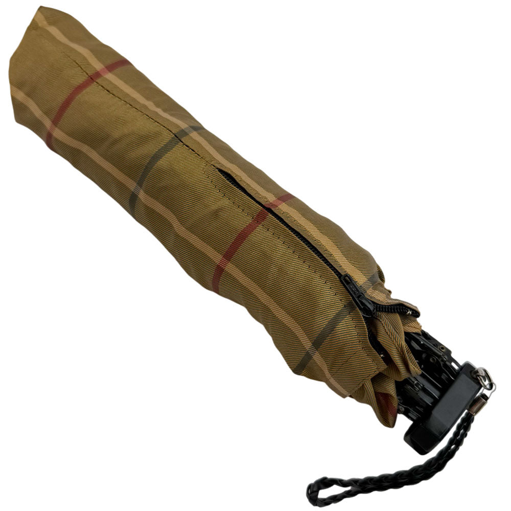 BURBERRY Nova Check Automatic Folding Umbrella LHQ1636