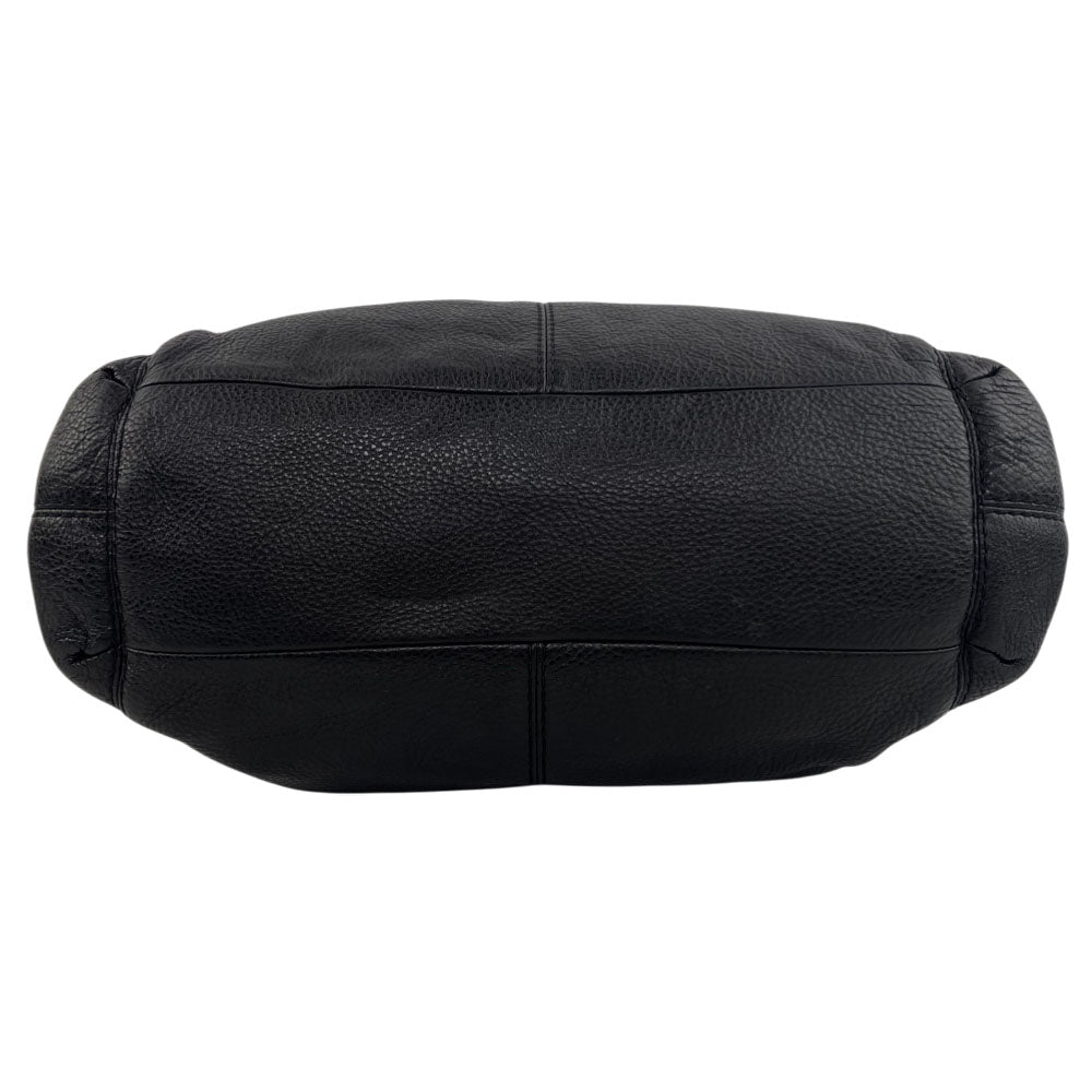 COACH Black Leather Shoulder Bag LHQ1645