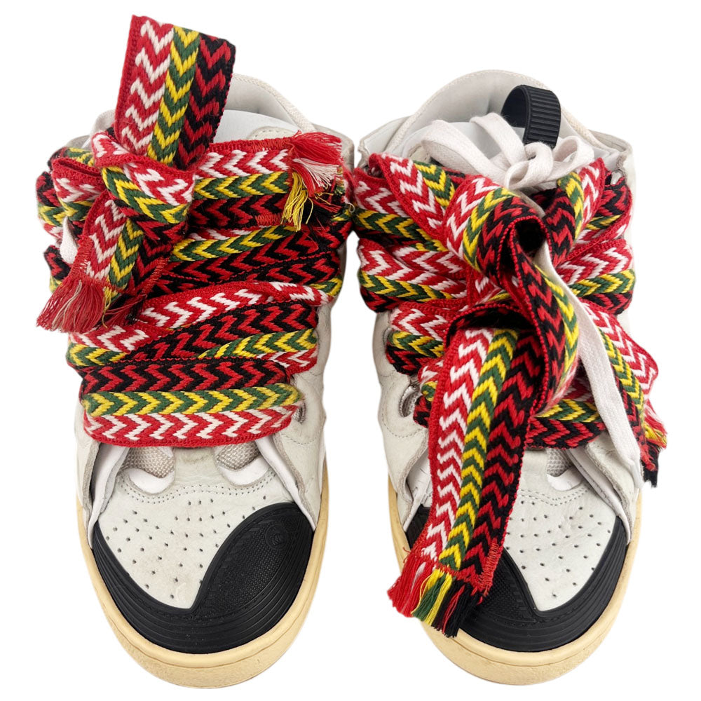 LANVIN Curb Sneakers Size 4 UK LHQ1646