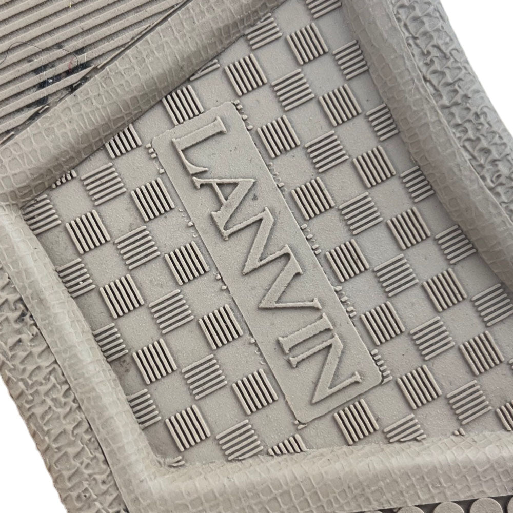 LANVIN Curb Sneakers Size 4 UK LHQ1646