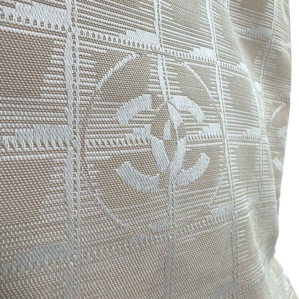 CHANEL Nude Pink New Travel Line Tote Shoulder Bag LHQ1655