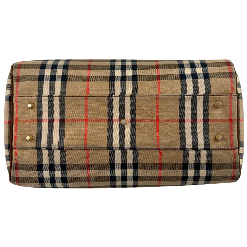 BURBERRY Nova Check Boston Bag LHQ1675