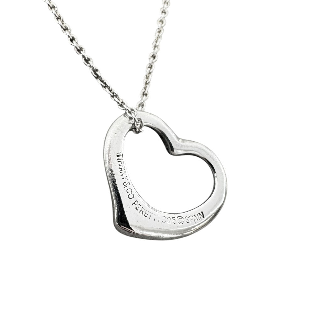 TIFFANY & CO Small Open Heart Necklace LHQ1682