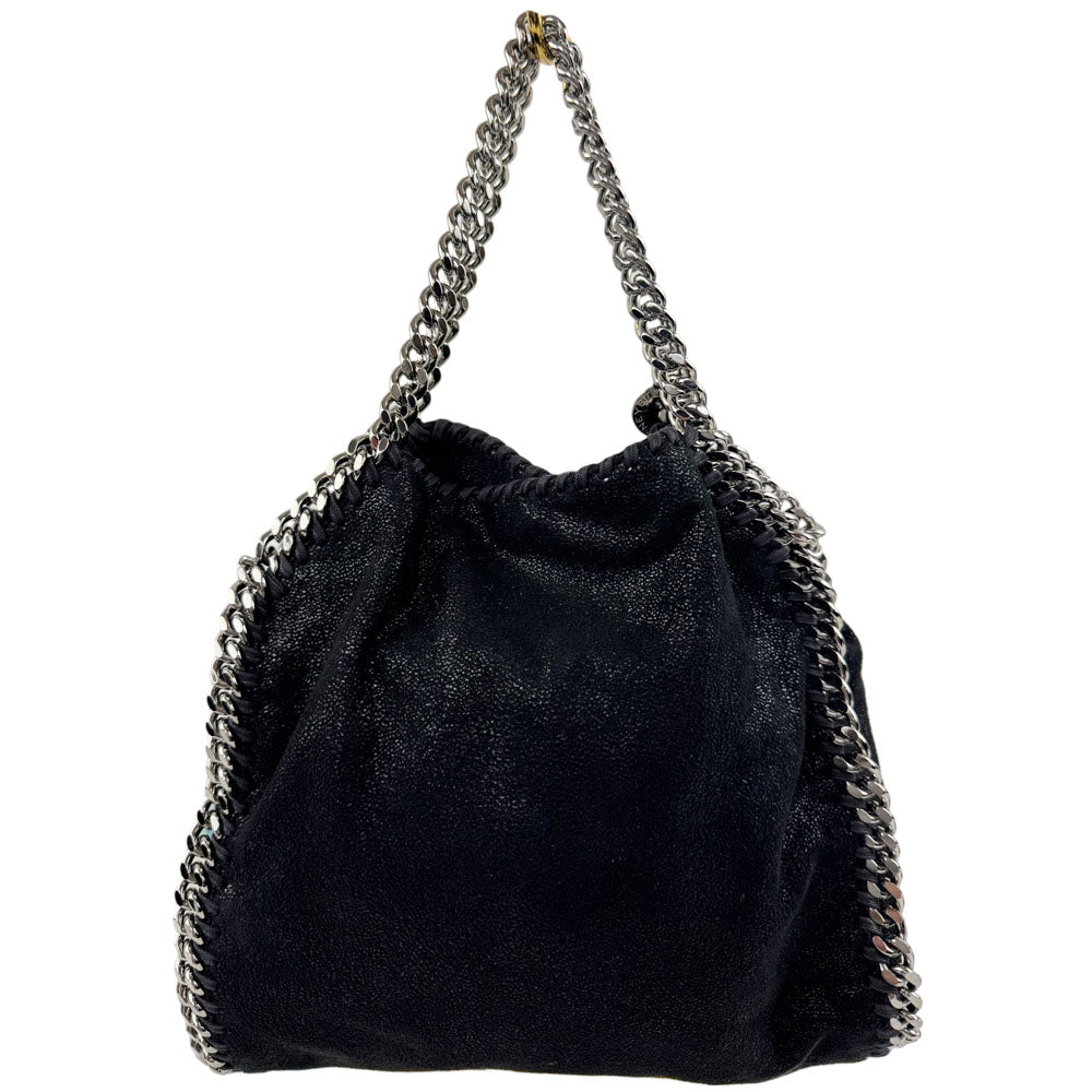 STELLA McCARTNEY Falabella Black Chain Shoulder Bag LHQ1686