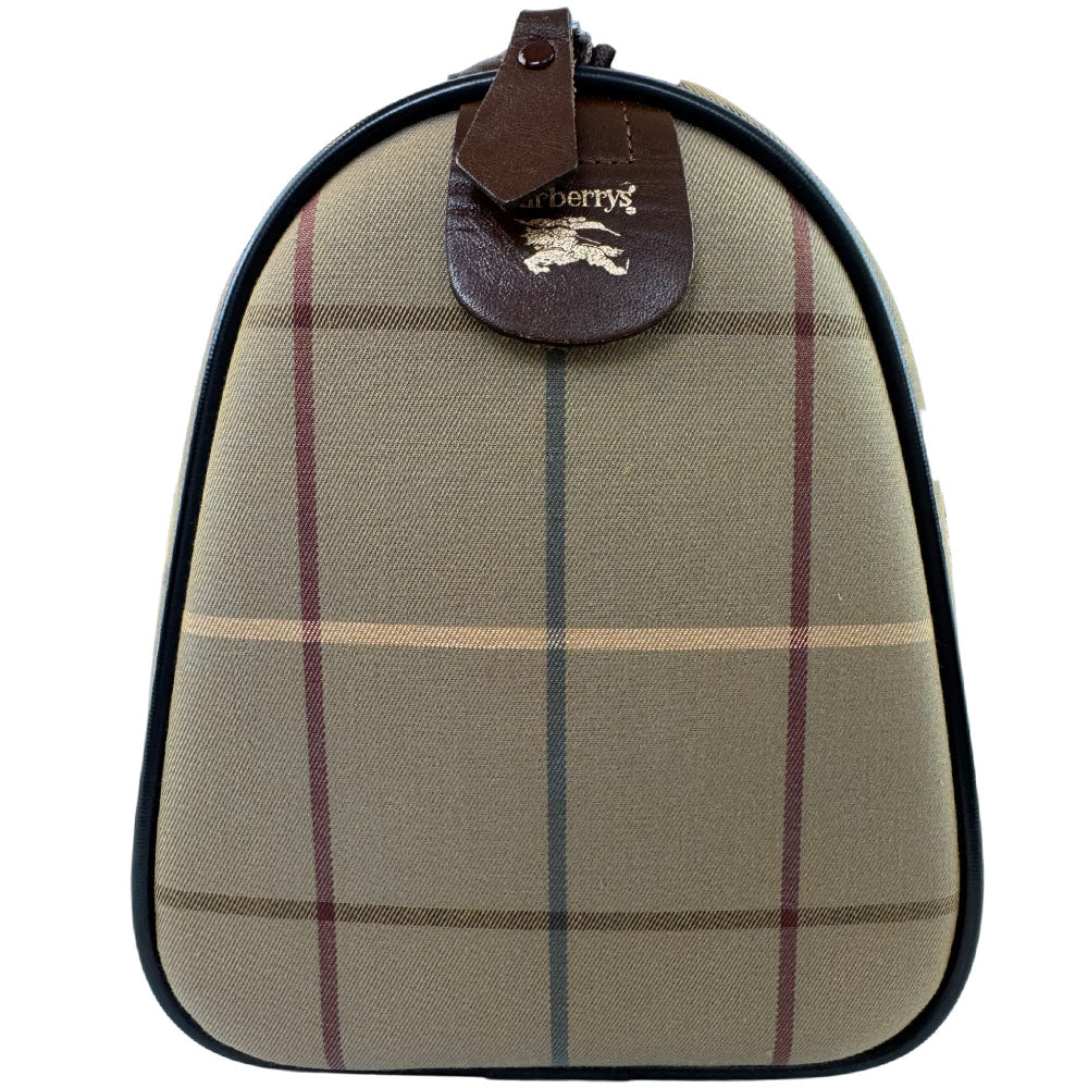 BURBERRY Nova Check Boston Bag LHQ1688