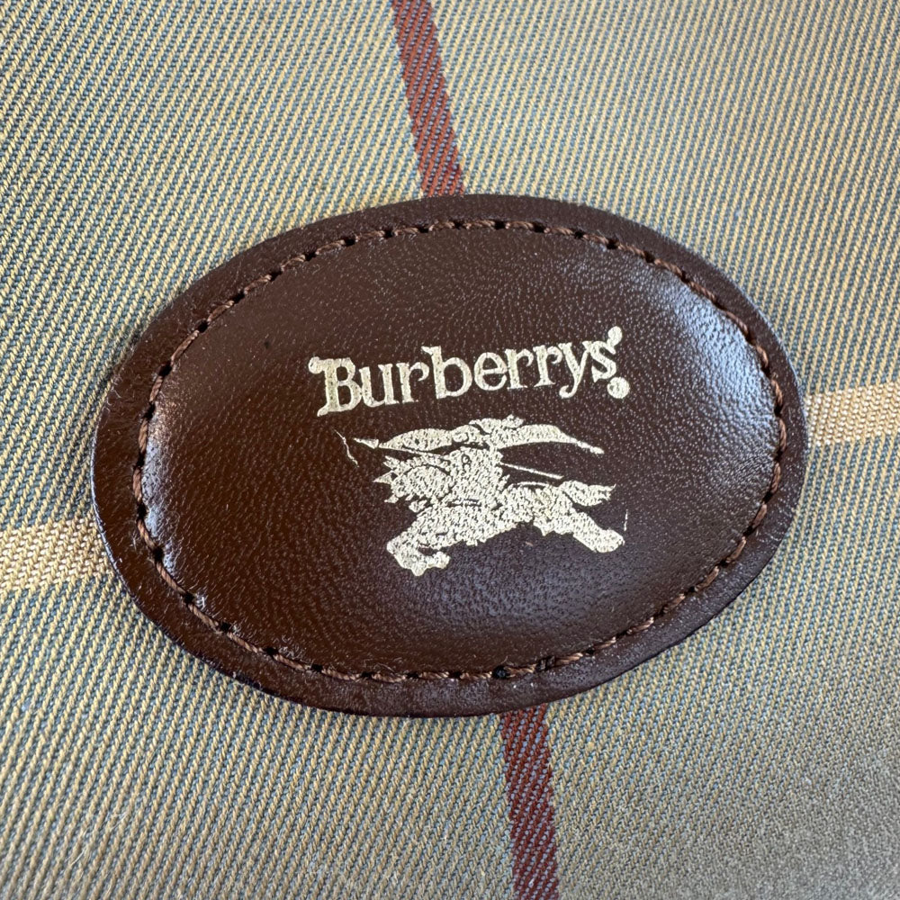 BURBERRY Nova Check Boston Bag LHQ1688