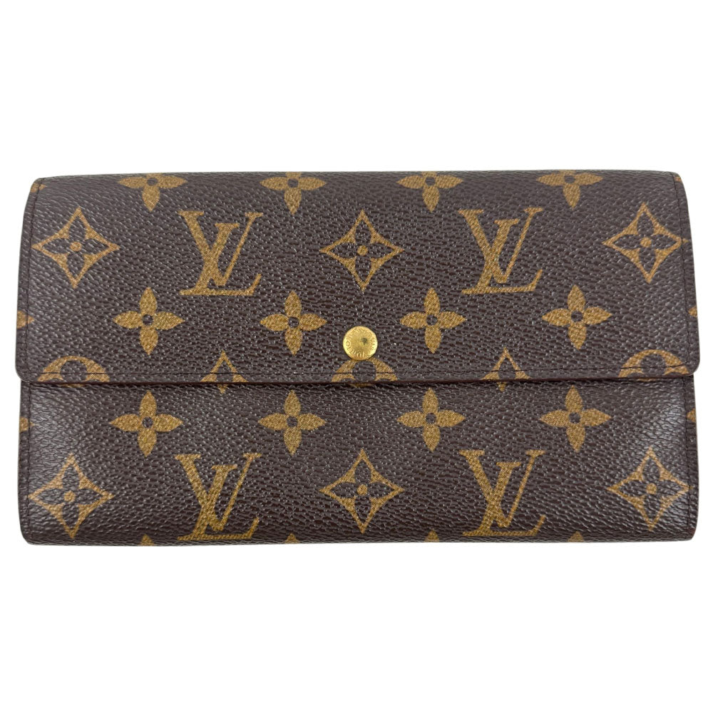 LOUIS VUITTON Monogram Sarah Long Purse LHQ1689