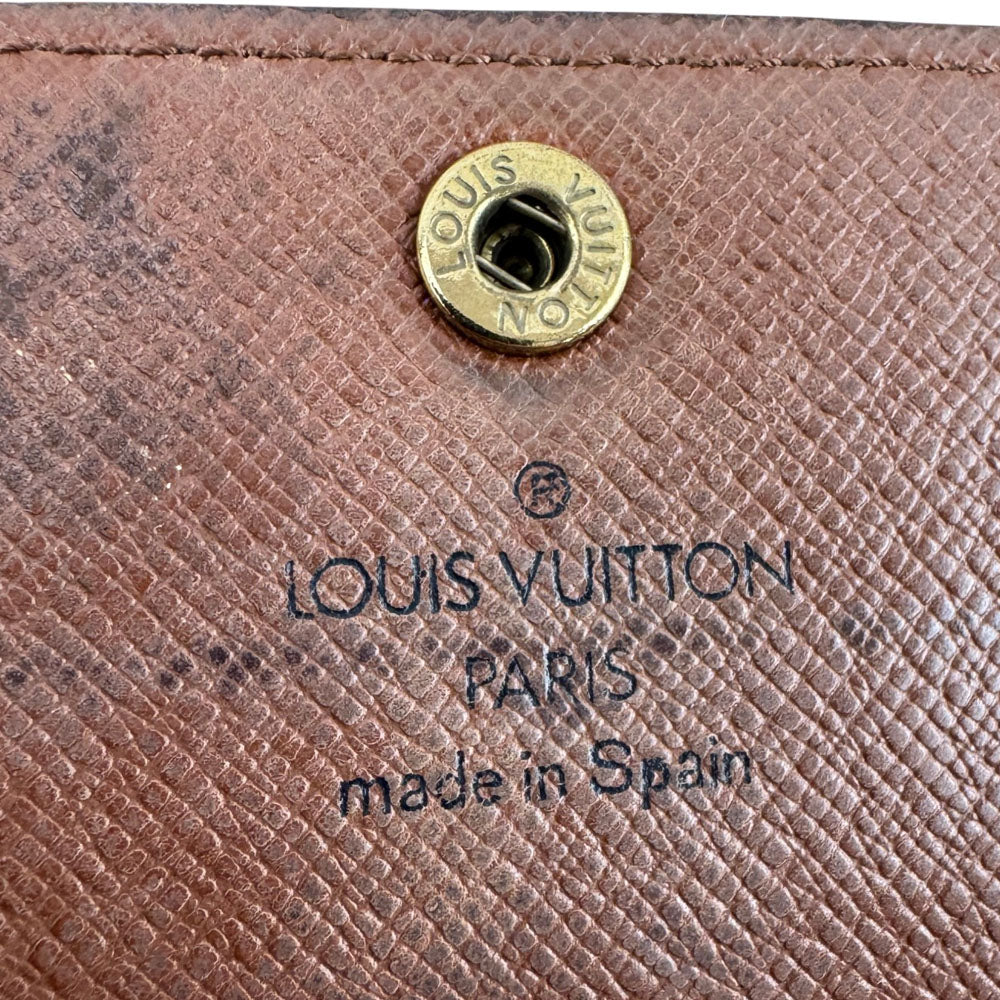 LOUIS VUITTON Monogram Sarah Long Purse LHQ1689