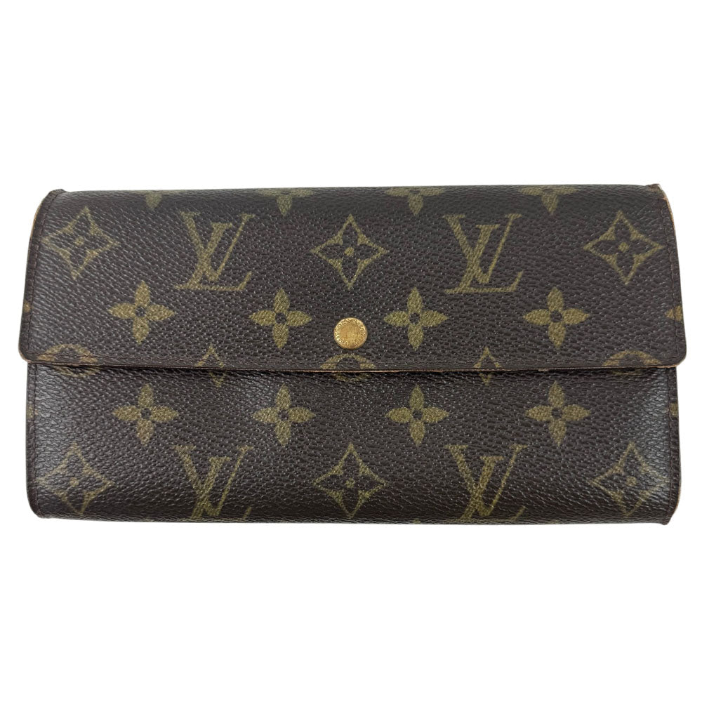 LOUIS VUITTON Monogram Sarah Long Purse LHQ1690