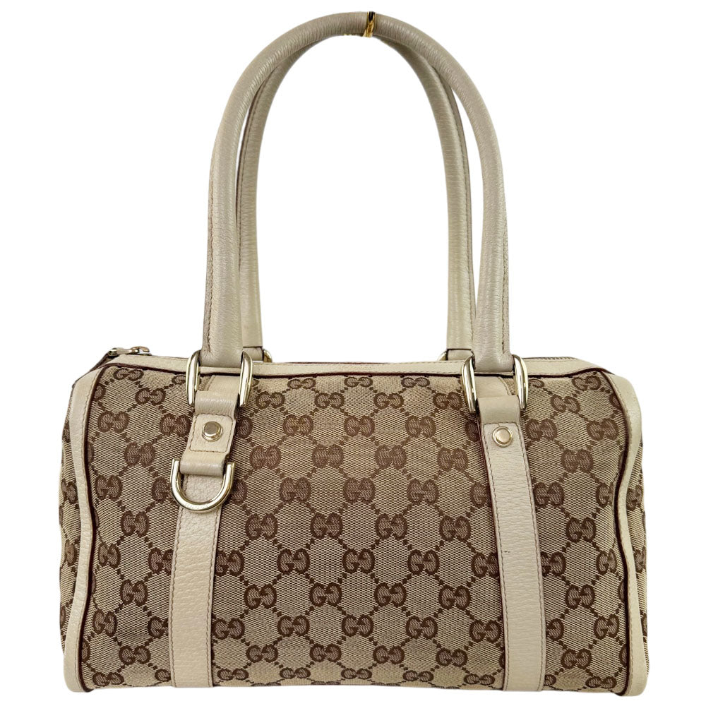 GUCCI GG Canvas Abbey Boston Bag LHQ1698