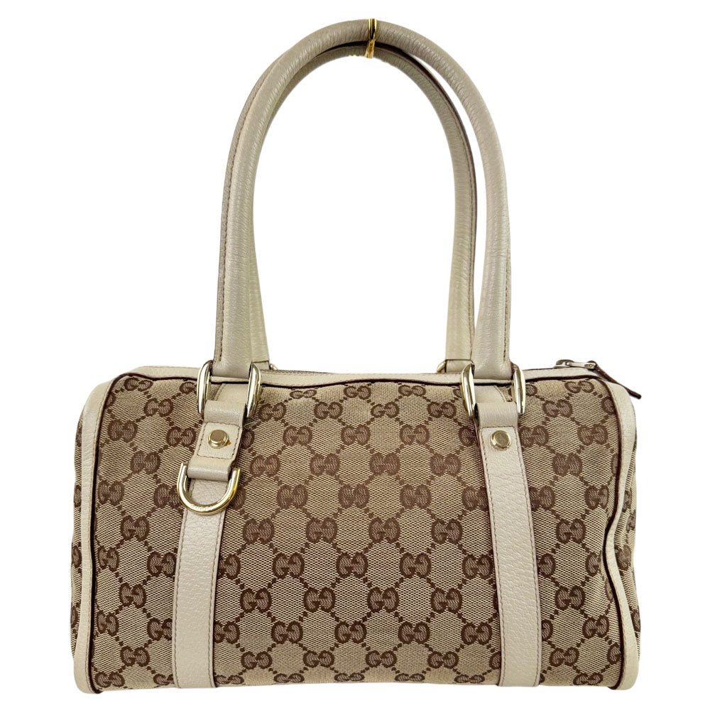 GUCCI GG Canvas Abbey Boston Bag LHQ1698