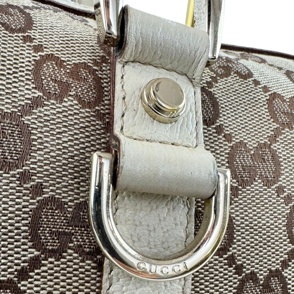 GUCCI GG Canvas Abbey Boston Bag LHQ1698