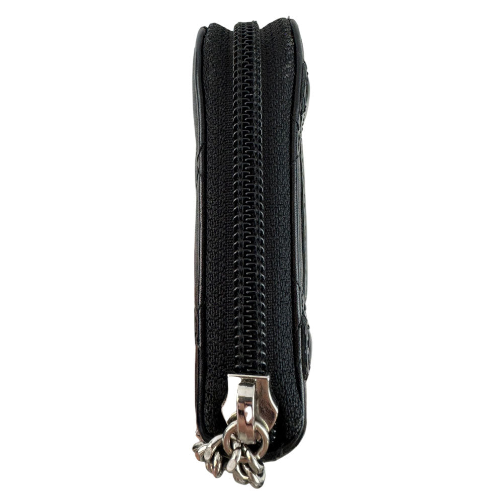 CHANEL Ligne Cambon Zip Around Long Wallet Purse LHQ1700