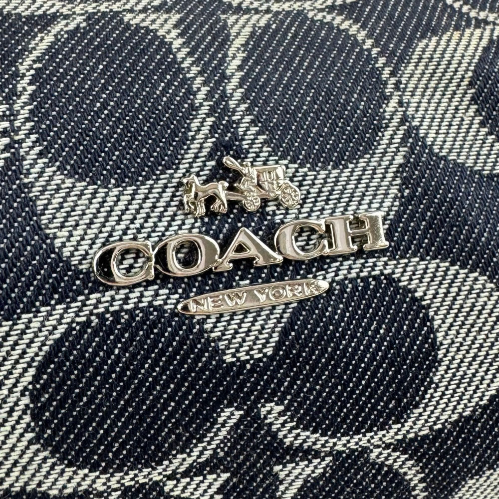 COACH Juliet Shoulder Bag Denim LHQ1702