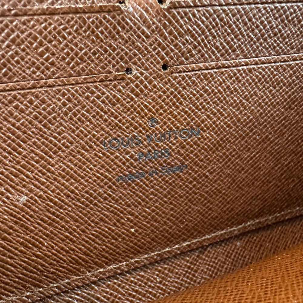 LOUIS VUITTON Zippy Wallet Monogram Purse LHQ1703