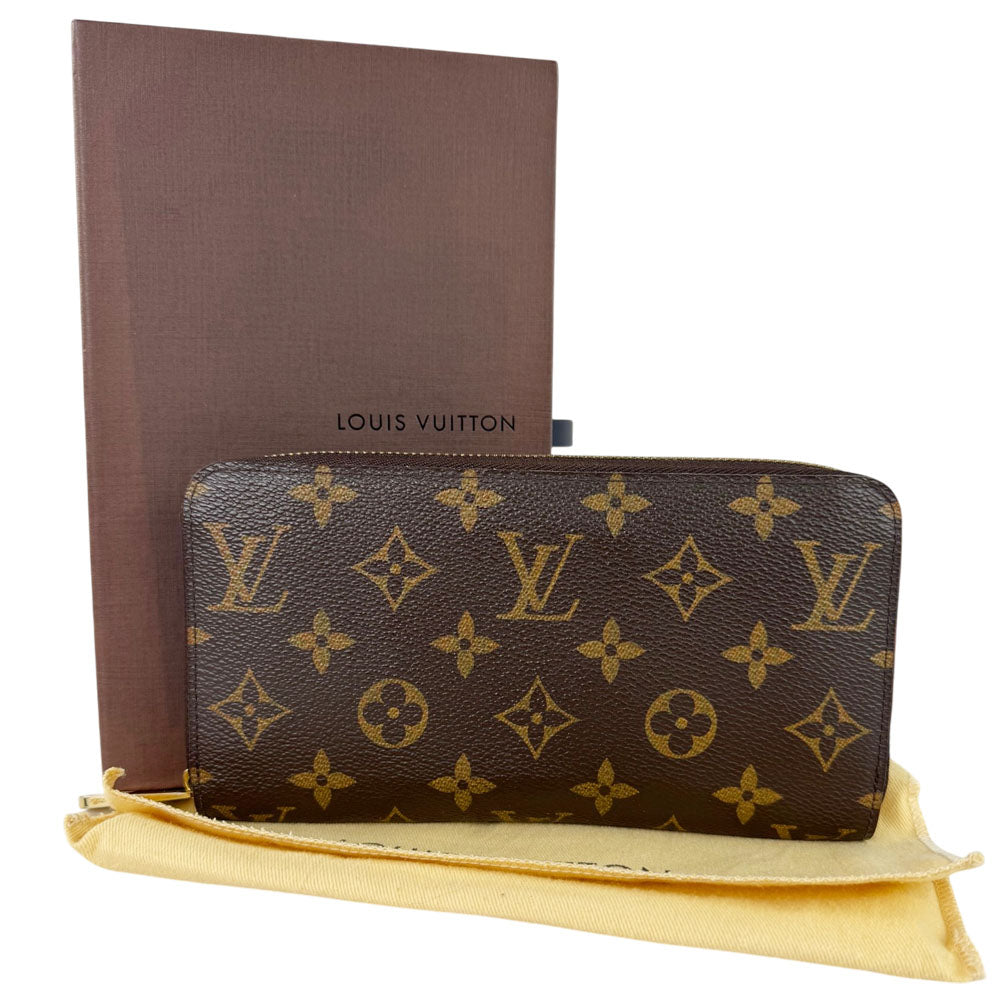 LOUIS VUITTON Zippy Wallet Monogram Purse LHQ1703