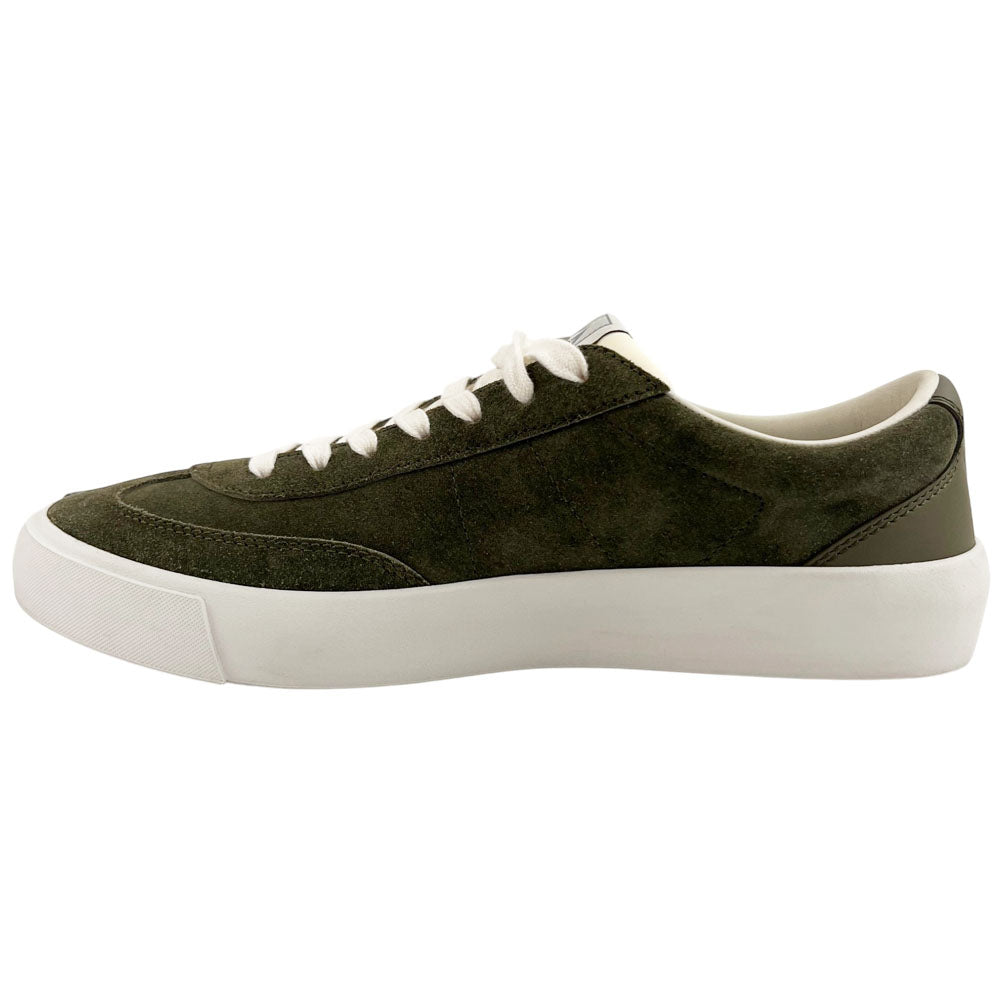 CHRISTIAN DIOR B101 Khaki Green Suede Trainers Size 9 UK LHQ1706