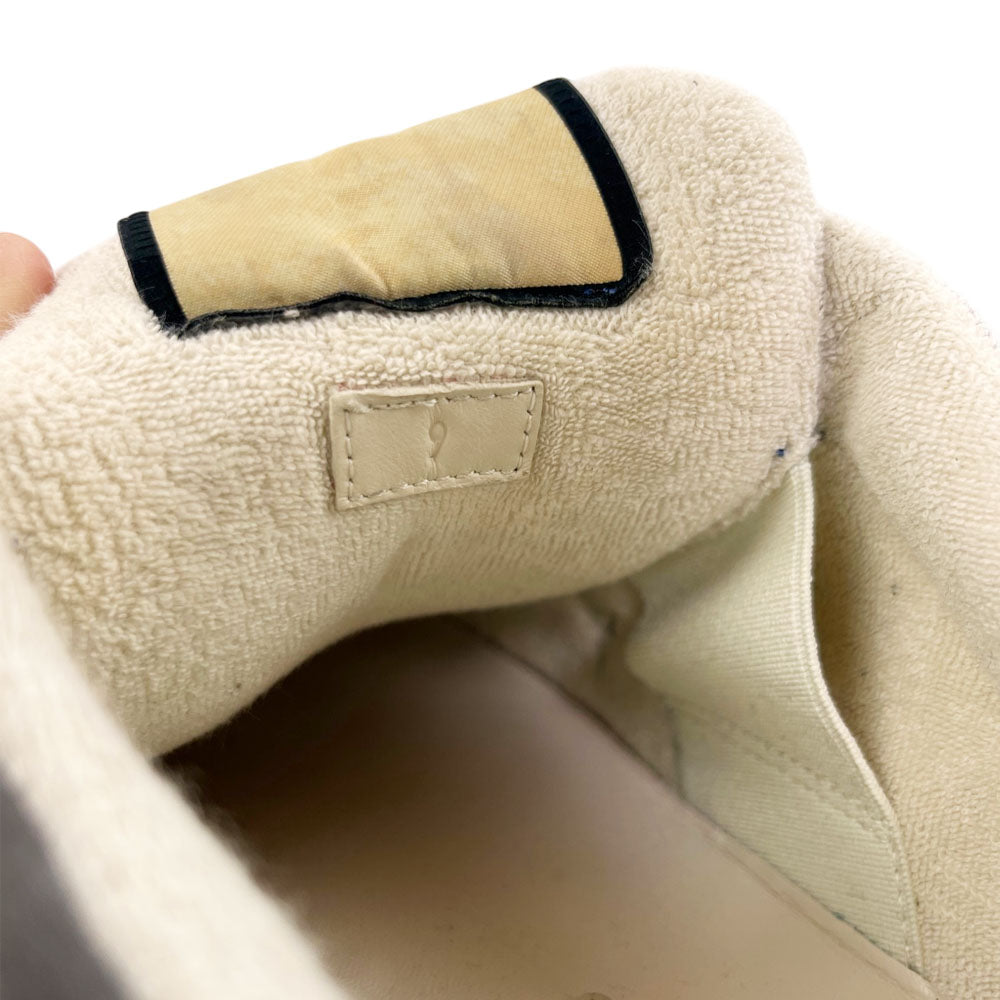 GUCCI GG Grey Suede Screener Trainers Size 9 UK LHQ1708