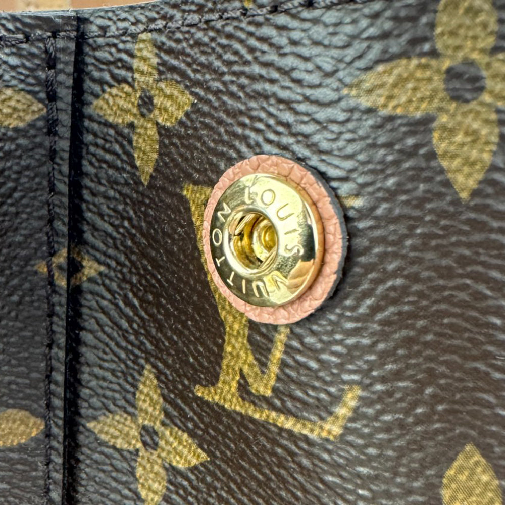 LOUIS VUITTON Flandrin Brown Monogram Handbag Shoulder Bag LHQ571