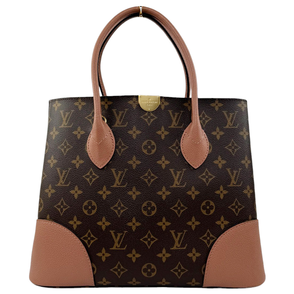 LOUIS VUITTON Flandrin Brown Monogram Handbag Shoulder Bag LHQ571