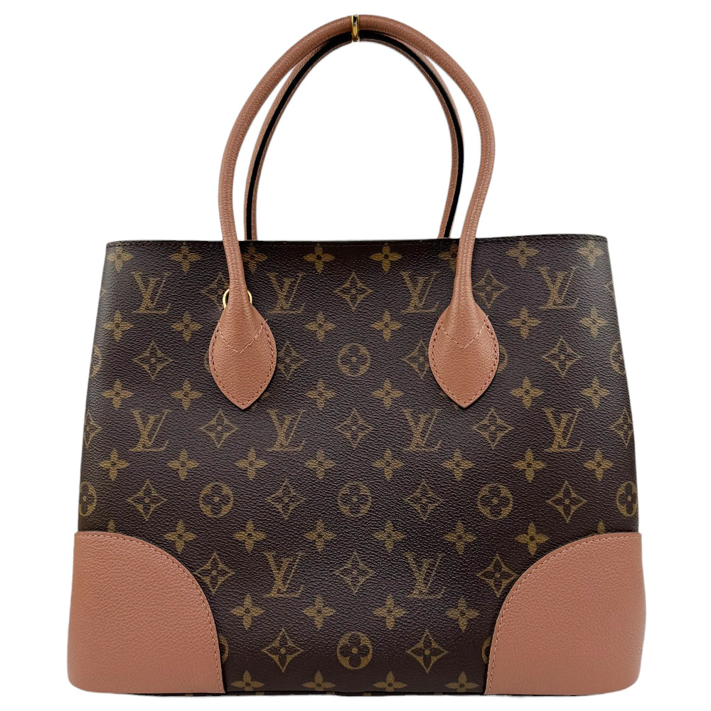 LOUIS VUITTON Flandrin Brown Monogram Handbag Shoulder Bag LHQ571