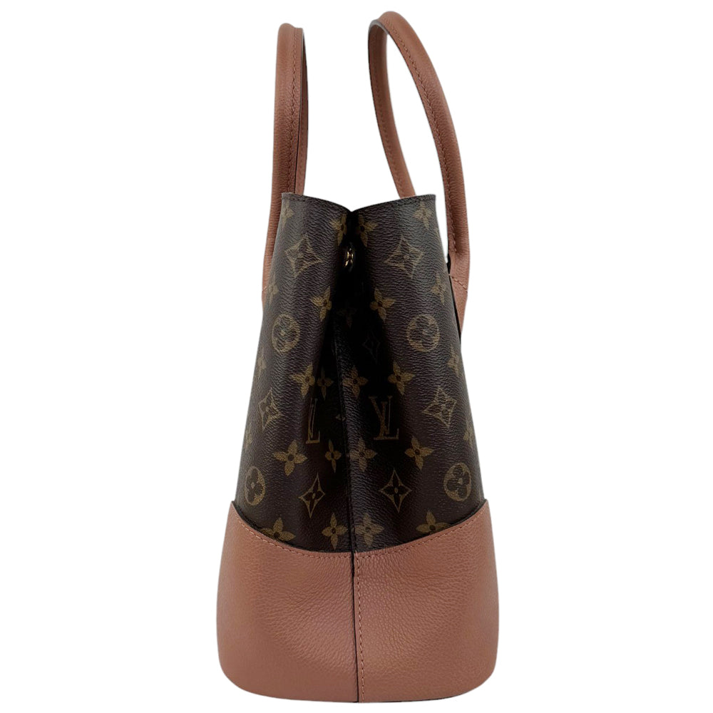 LOUIS VUITTON Flandrin Brown Monogram Handbag Shoulder Bag LHQ571