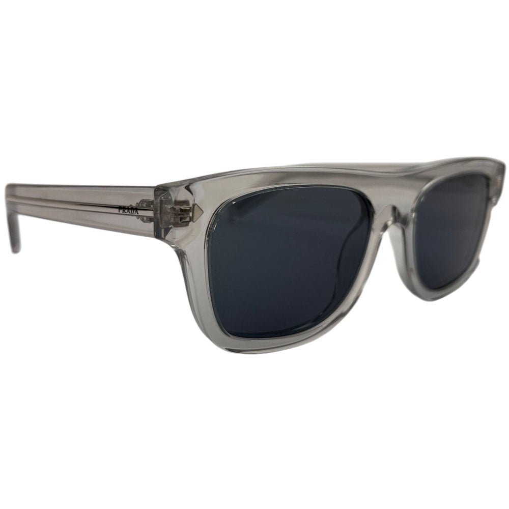 PRADA Clear Square Blue Lens Sunglasses LHQ1713